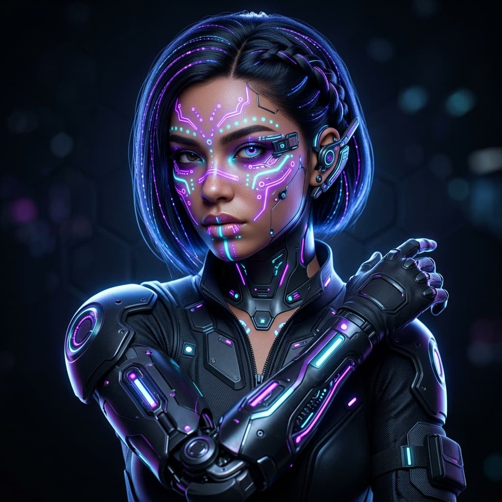 AI image generation sample