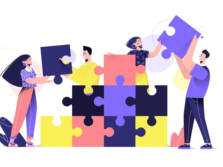 AI visual processing illustration